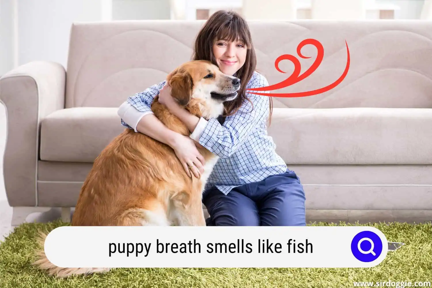 puppy breath smells like fish
