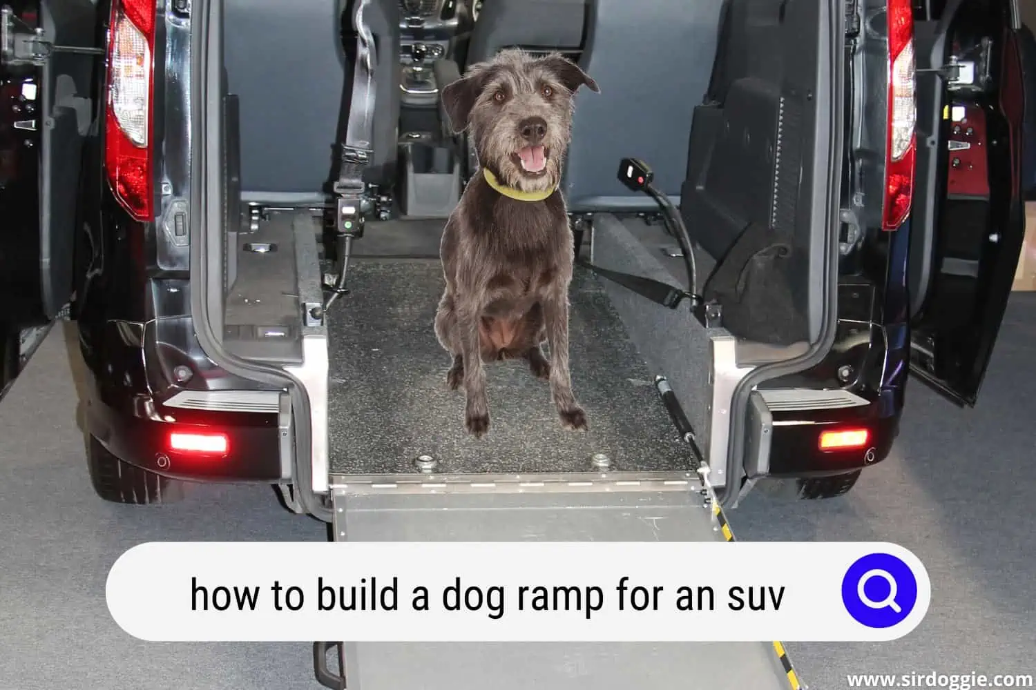 how to build a dog ramp for an suv