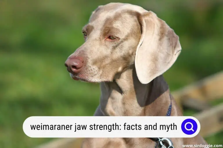 Weimaraner Jaw Strength: Facts and Myth