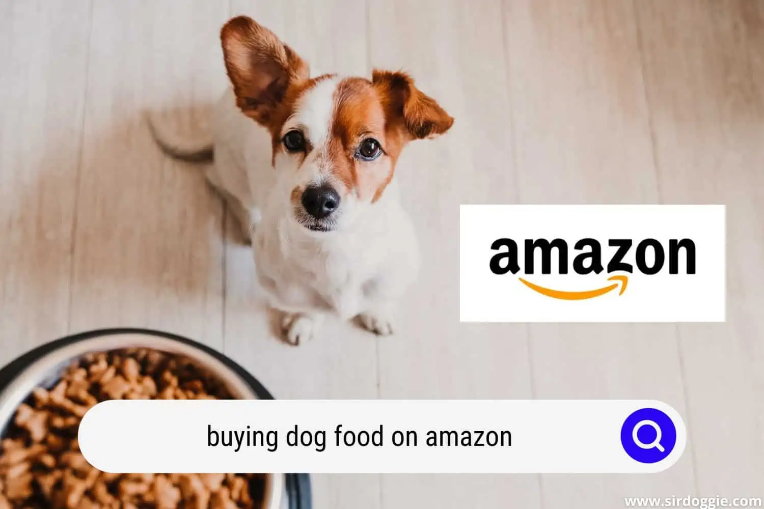 buying dog food on amazon