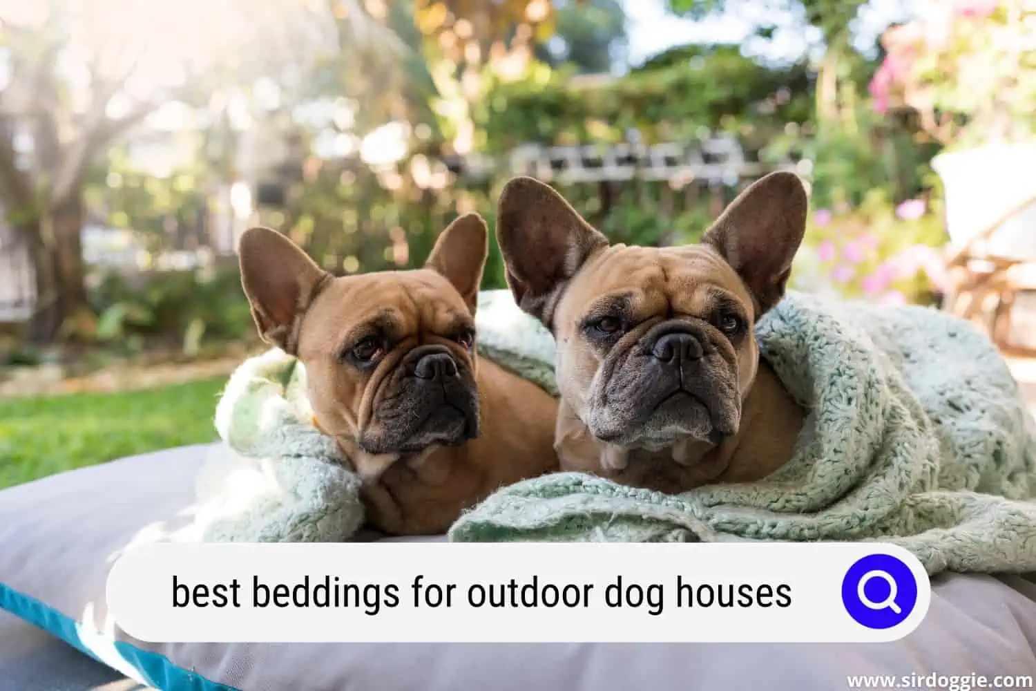 best beddings for outdoor dog houses
