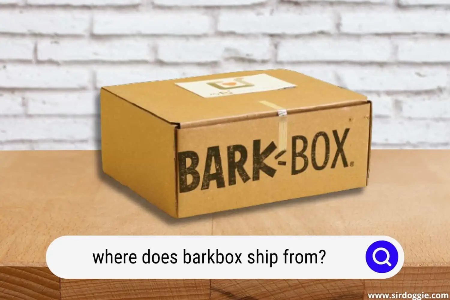 where does barkbox ship from