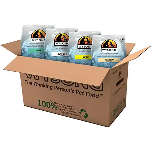 Wysong Canine Variety Pack Dry Dog Food- Four- 5 Pound Bags