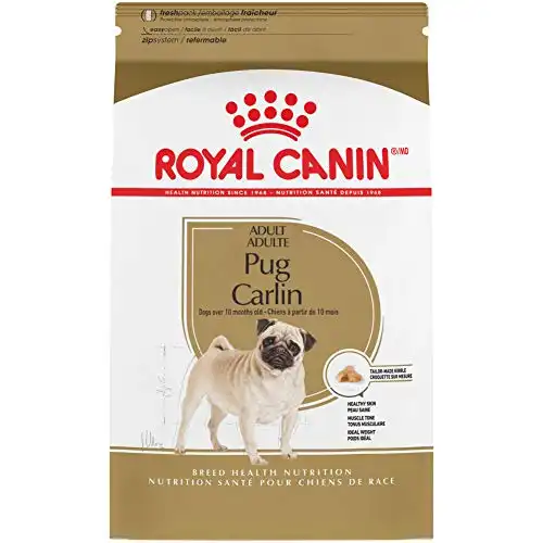 Royal Canin Breed Health Nutrition Pug Adult Dry Dog Food, 10-Pound
