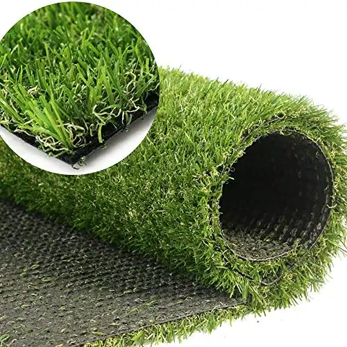 GL Artificial Grass Turf Customized Sizes, Artificial Lawn for Dogs, 20MM Thick Faux Grass, Synthetic Outdoor Indoor Rug Area 6FTX10FT(60 Square FT)