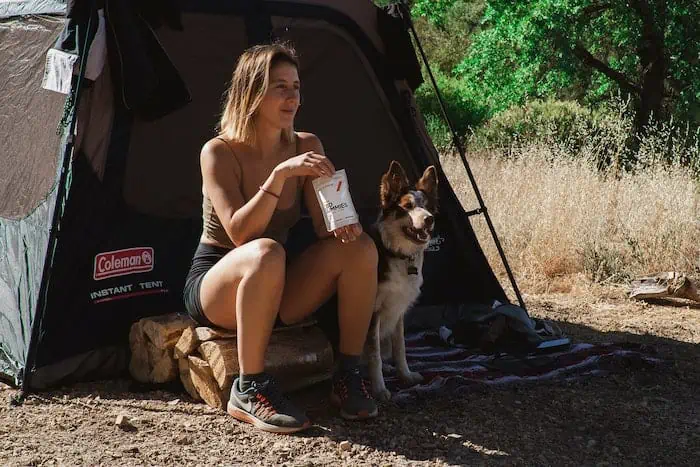 Look for Dog Friendly Campgrounds